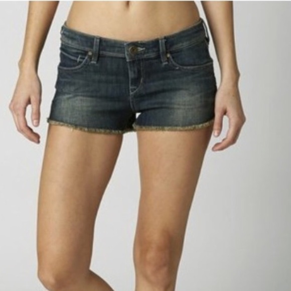 Fox Pants - 🆕 FOX RACING RUMBLE CUTOFF DENIM JEAN SHORTS